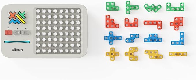 GiiKER Super Blocks Puzzle Game, 1000+ Leveled Up Electronic Brain Game for Kids