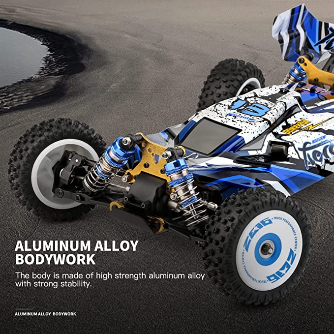 WLtoys 124017 1:12 2.4GH 4WD RC Car 75km/h Speed Off-Road RTR Metal Chassis V2T8