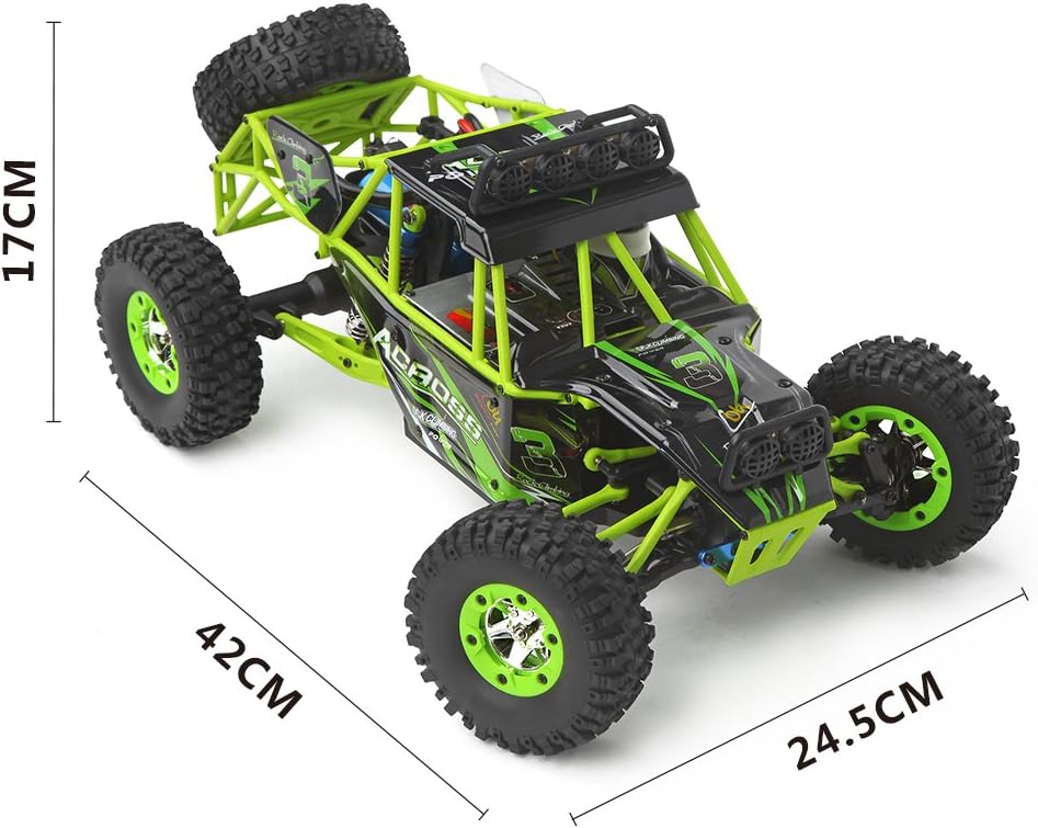 WLtoys RC Cars 1/12 Scale 2.4G 4WD High Speed Electric All Terrain Off-Road