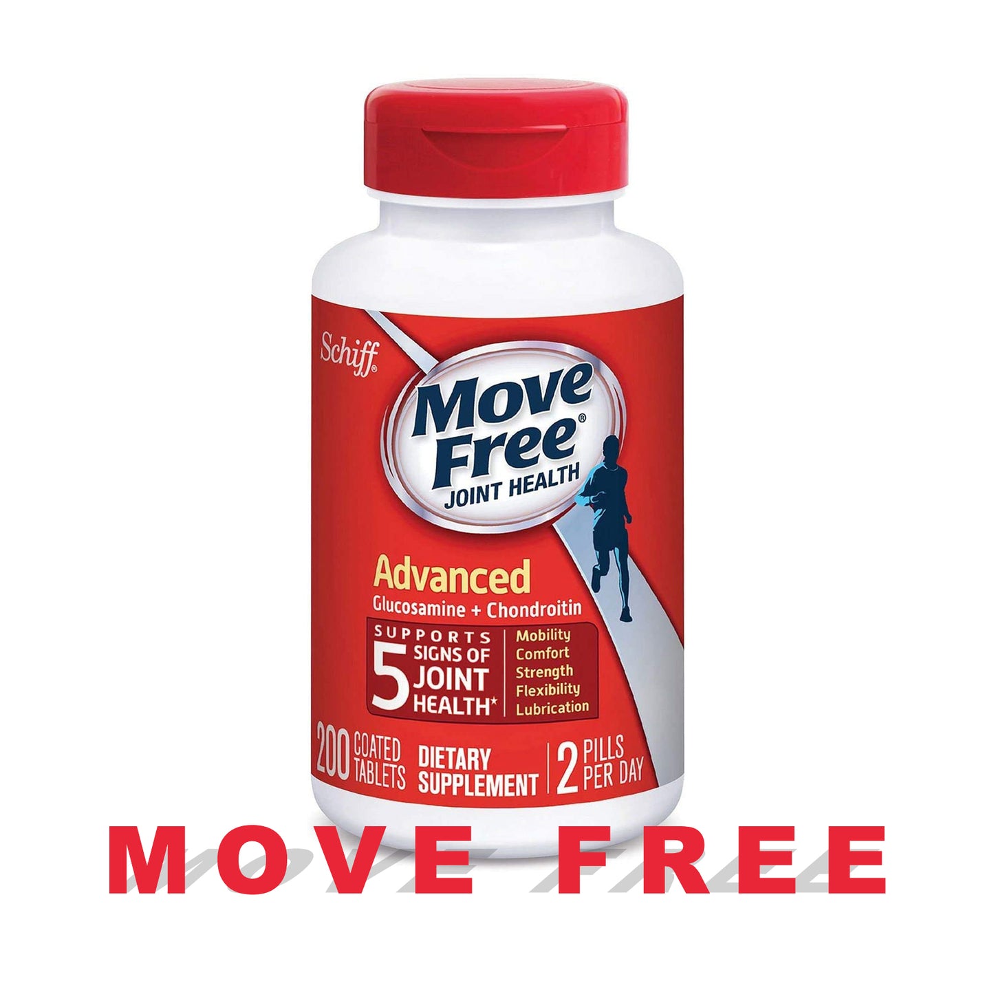 Schiff Move Free Advanced Joint Supplement,( 200 Tablets)