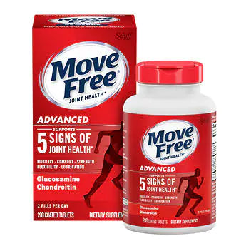 Schiff Move Free Advanced Joint Supplement,( 200 Tablets)